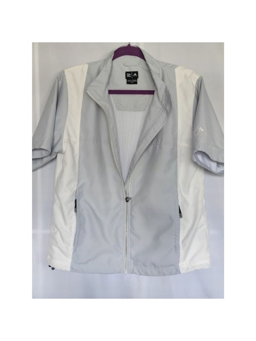 Adidas Women's Golf Jacket Climashell Wind Full Zip Large